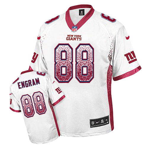 Nike Giants #88 Evan Engram White Men's Stitched NFL Elite Drift Fashion Jersey - Click Image to Close
